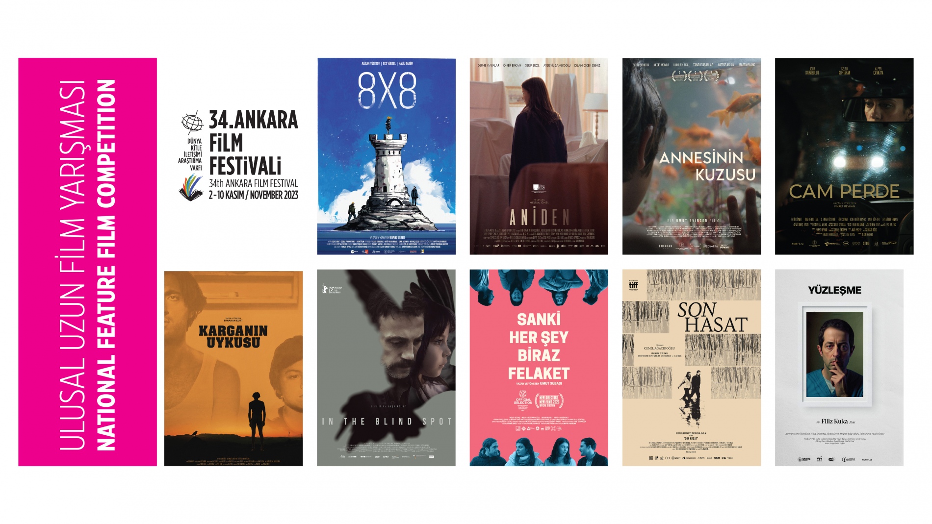 34. Ankara Film Festivali'nde Yarışacak Ulusal Uzun Filmler Belli Oldu