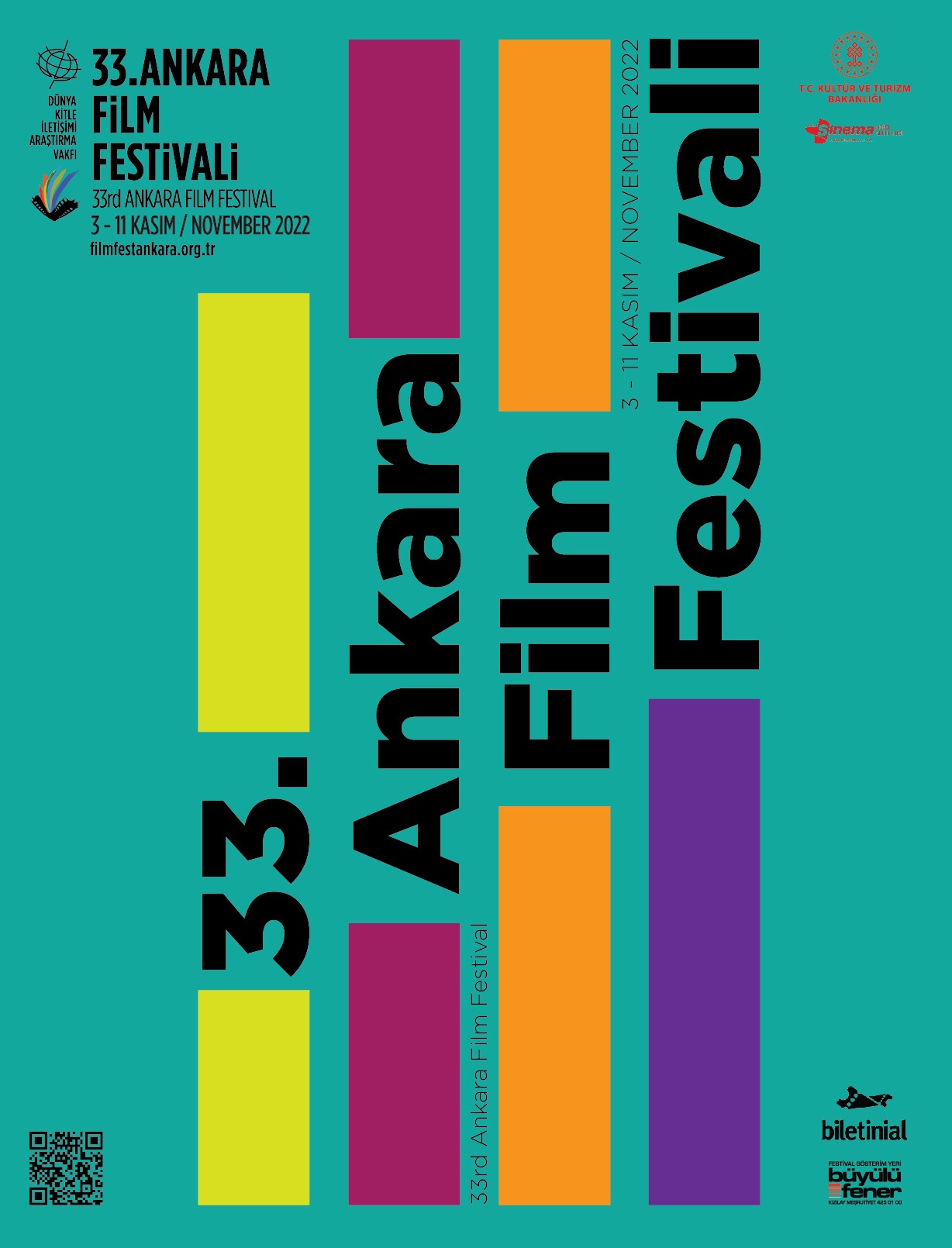 33. Ankara Film Festivali Festivali’nde Heyecan Sürüyor