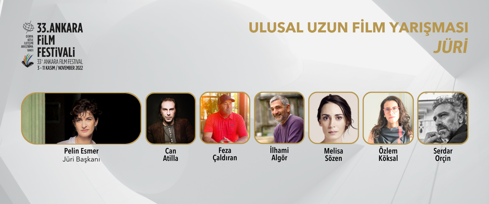 33. Ankara Film Festivali Ulusal Yarışma ve Proje Geliştirme Jürileri Açıklandı