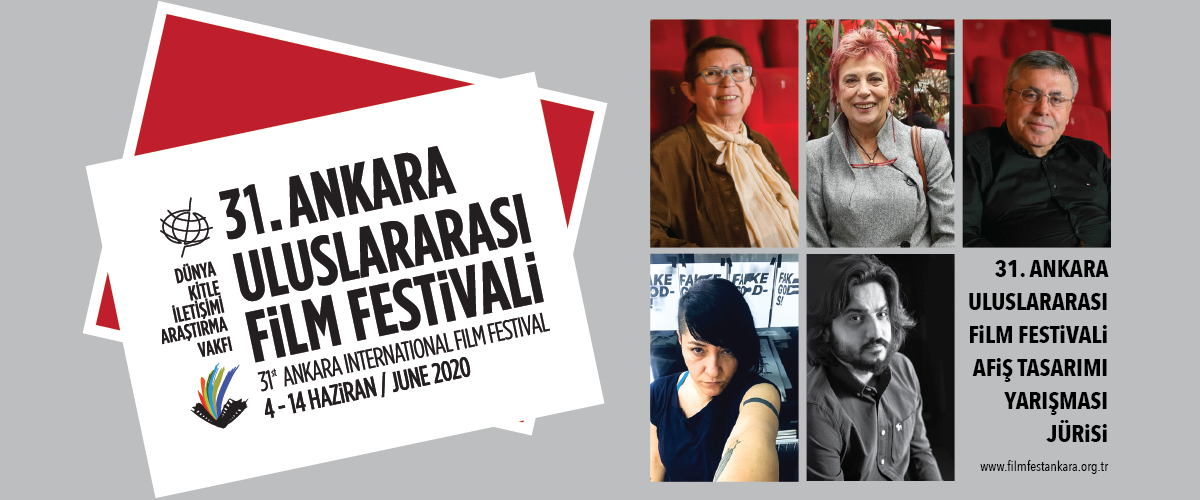 31. Ankara Uluslararası Film Festivali Afiş Yarışması Jüri Üyeleri Belli Oldu!